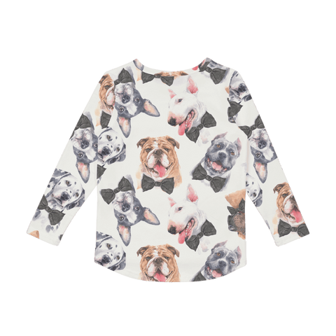 BLACK TIE PUPS T-SHIRT