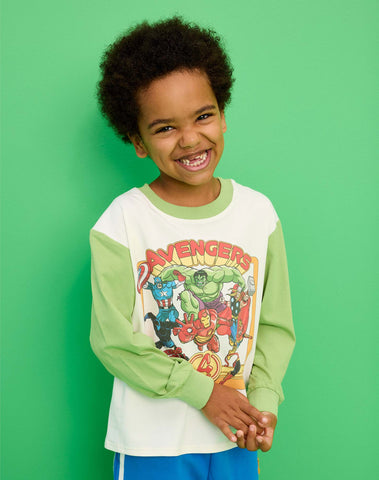 AVENGERS VICTORY LONG SLEEVE T-SHIRT