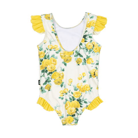 YELLOW ROSES ONE PIECE