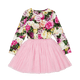 FLOWER WALL CIRCUS DRESS