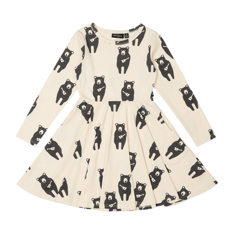 GUITAR BEAR WAISTED DRESS