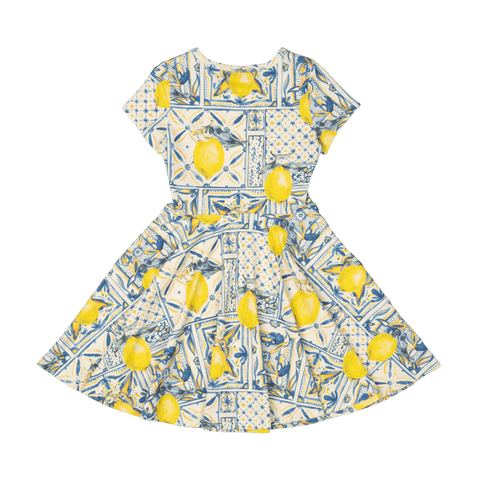 MAJOLICA WAISTED DRESS