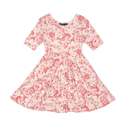 FLORAL TOILE MABEL DRESS