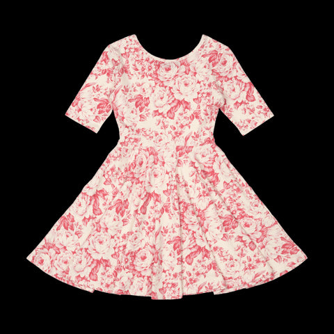 FLORAL TOILE MABEL DRESS