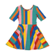 RAINBOW STRIPES MABEL DRESS