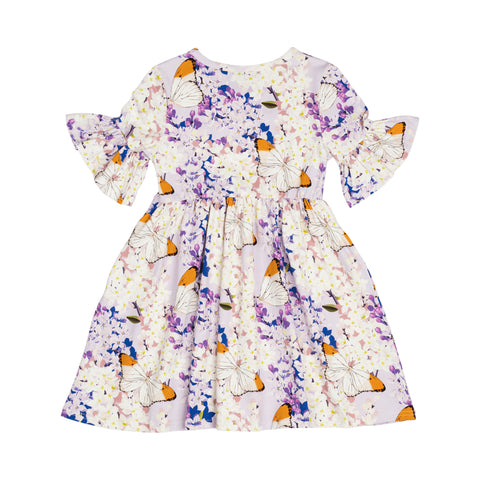 LILAC FLORALS DRESS