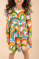 HAPPY RAINBOWS DRESS