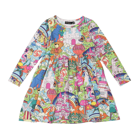 MY WONDERLAND LONG SLEEVE DRESS