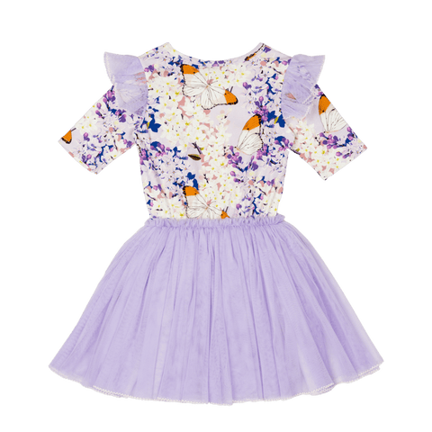 LILAC FLORALS CIRCUS DRESS