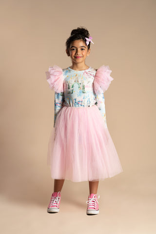 FAIRY TALES FLOUNCE DRESS