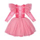 BARBIE ICON RUFFLE CIRCUS DRESS