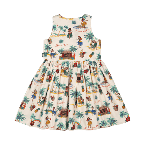 ALOHA POPOVER DRESS