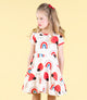 LOVE BUG RAINBOW WAISTED DRESS