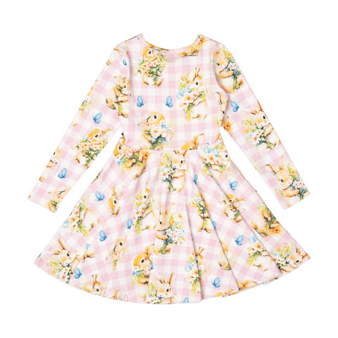 BUNNY BOUQUET WAISTED DRESS