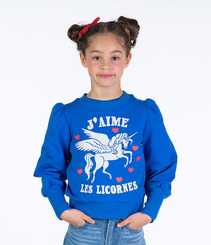 J'AIME LES LICORNES SWEATSHIRT