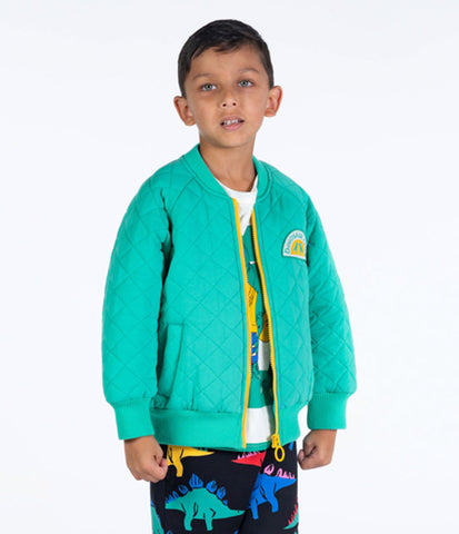 DINO CLUB QUILTED JACKET