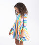 RAINBOW STRIPES DRESS