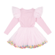 UNICORN RAINBOW POM POM CIRCUS DRESS