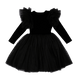 WEDNESDAY VELVET SPARKLE PARTY DRESS