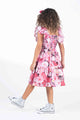 ROSE GARDEN SHIRRED DRESS