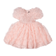 PINK RUFFLE TULLE PARTY DRESS