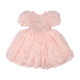 PINK RUFFLE TULLE PARTY DRESS