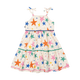 STARS TIERED DRESS