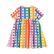 RAINBOW DROPS DRESS