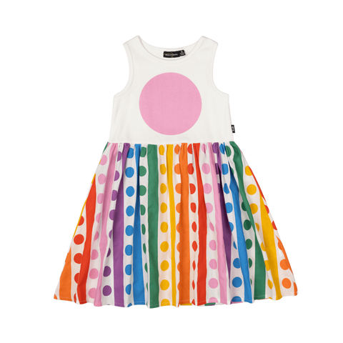 RAINBOW DROPS SINGLET DRESS