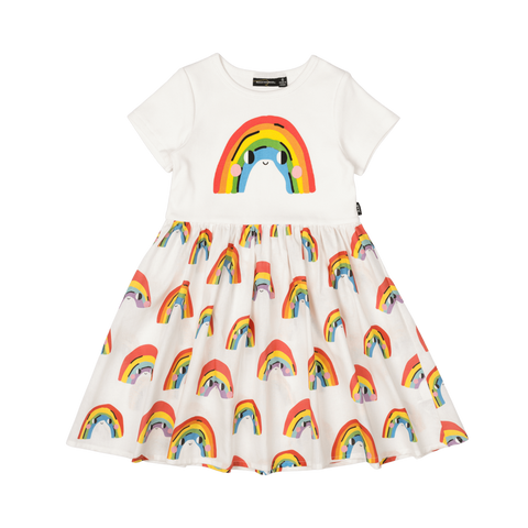 OVER THE RAINBOW T-SHIRT DRESS