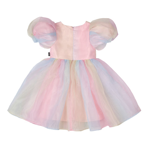 RAINBOW TULLE PARTY DRESS