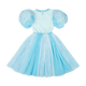 ICE QUEEN PUFF SLEEVE TULLE DRESS