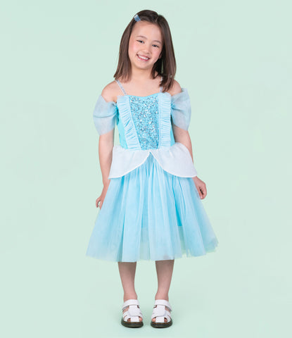 CINDERELLA SEQUIN TULLE DRESS