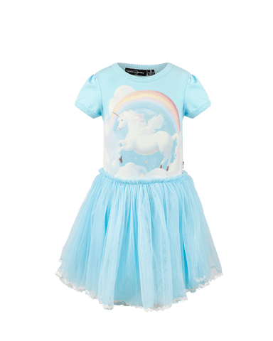 UNICORN SHORT SLEEVE CIRCUS DRESS