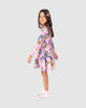 UNICORN DAISY LONG SLEEVE WAISTED DRESS