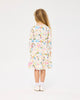 UNICORN FLAGS LONG SLEEVE CIRCUS DRESS