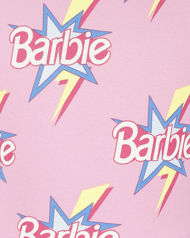 BARBIE THROWBACK LONG SLEEVE WAISTED DRESS