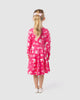 ICON BARBIE LONG SLEEVE WAISTED DRESS