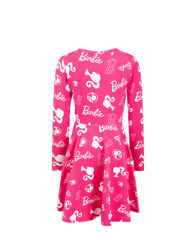 ICON BARBIE LONG SLEEVE WAISTED DRESS