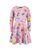 ALL THE BEST PRINCESS LONG SLEEVE WAISTED DRESS