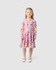 ALL THE BEST PRINCESS LONG SLEEVE WAISTED DRESS