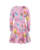 ALL THE BEST PRINCESS LONG SLEEVE WAISTED DRESS