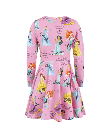 ALL THE BEST PRINCESS LONG SLEEVE WAISTED DRESS