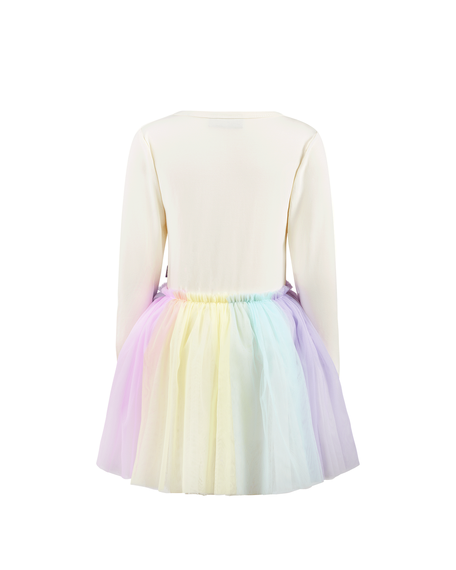 UNICORN FLAGS LONG SLEEVE CIRCUS DRESS