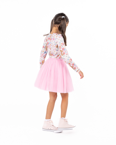 DITSY BUNNY LONG SLEEVE CIRCUS DRESS