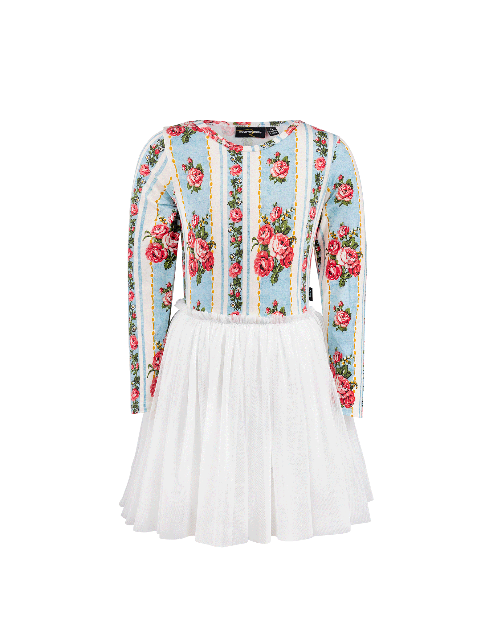 FLORA LONG SLEEVE CIRCUS DRESS