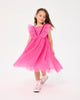 HOT PINK TULLE BUTTERFLY DRESS