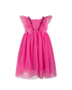 HOT PINK TULLE BUTTERFLY DRESS