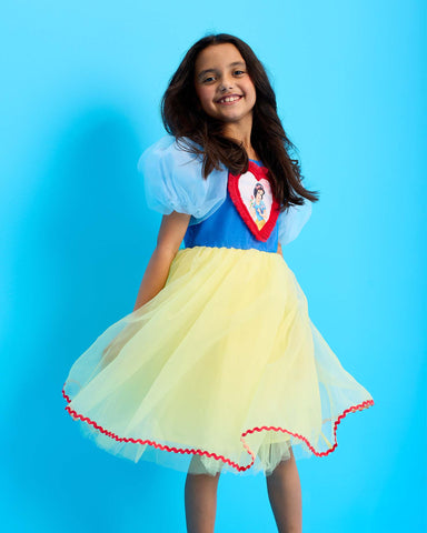 LOVE SNOW WHITE PARTY DRESS