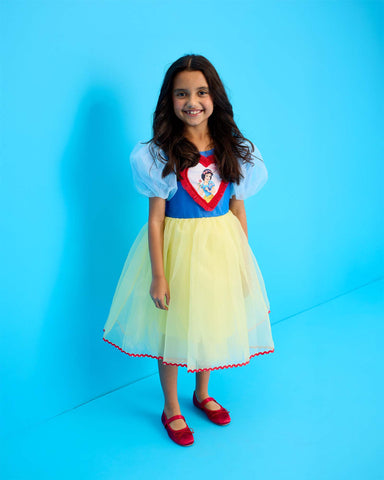 LOVE SNOW WHITE PARTY DRESS